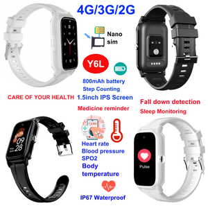 Localizzatore GPS 4G con monitoraggio HR BP SP02 per assistenza sanitaria per adulti Y6L