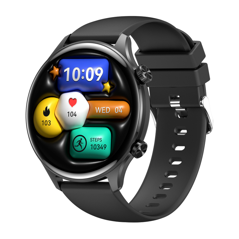 Promotion gift IP68 waterproof senior healthcare smart bluetooth watch HK75