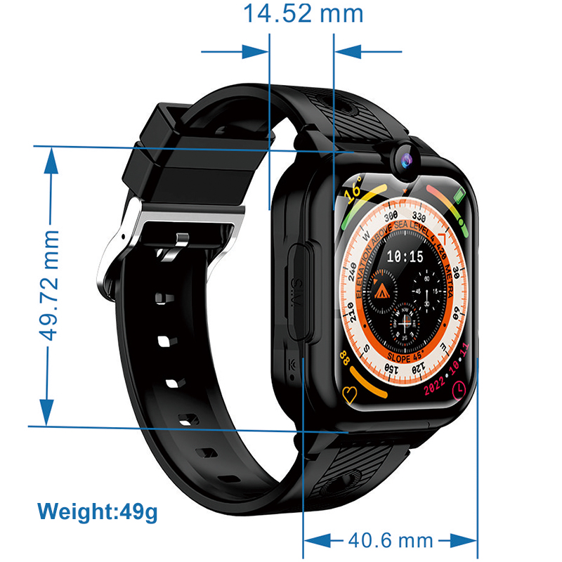 New design China manufacture IP67 waterproof long battery life kids GPS watch tracker D36C