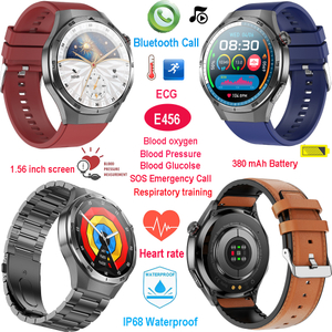 IP68 waterproof mobile bluetooth smart watch with health monitoring E456