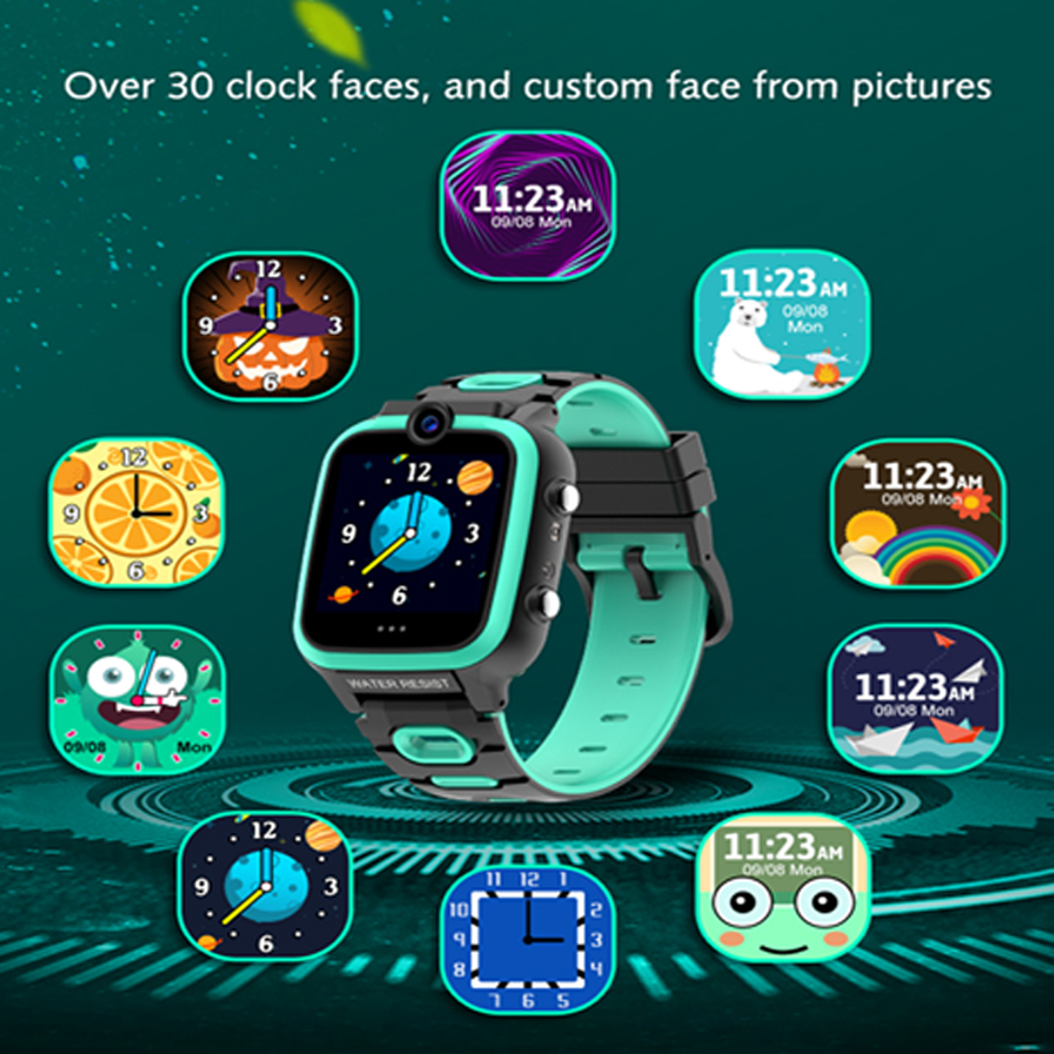 Boys Girls Kids 7 Puzzles Games Smart Watch with SIM Card Slot D23