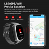 High quality 4G LTE Waterproof IP67 Elderly Body Temperature SOS Safety Smart Watch GPS Tracker with heart rate blood pressure D52S