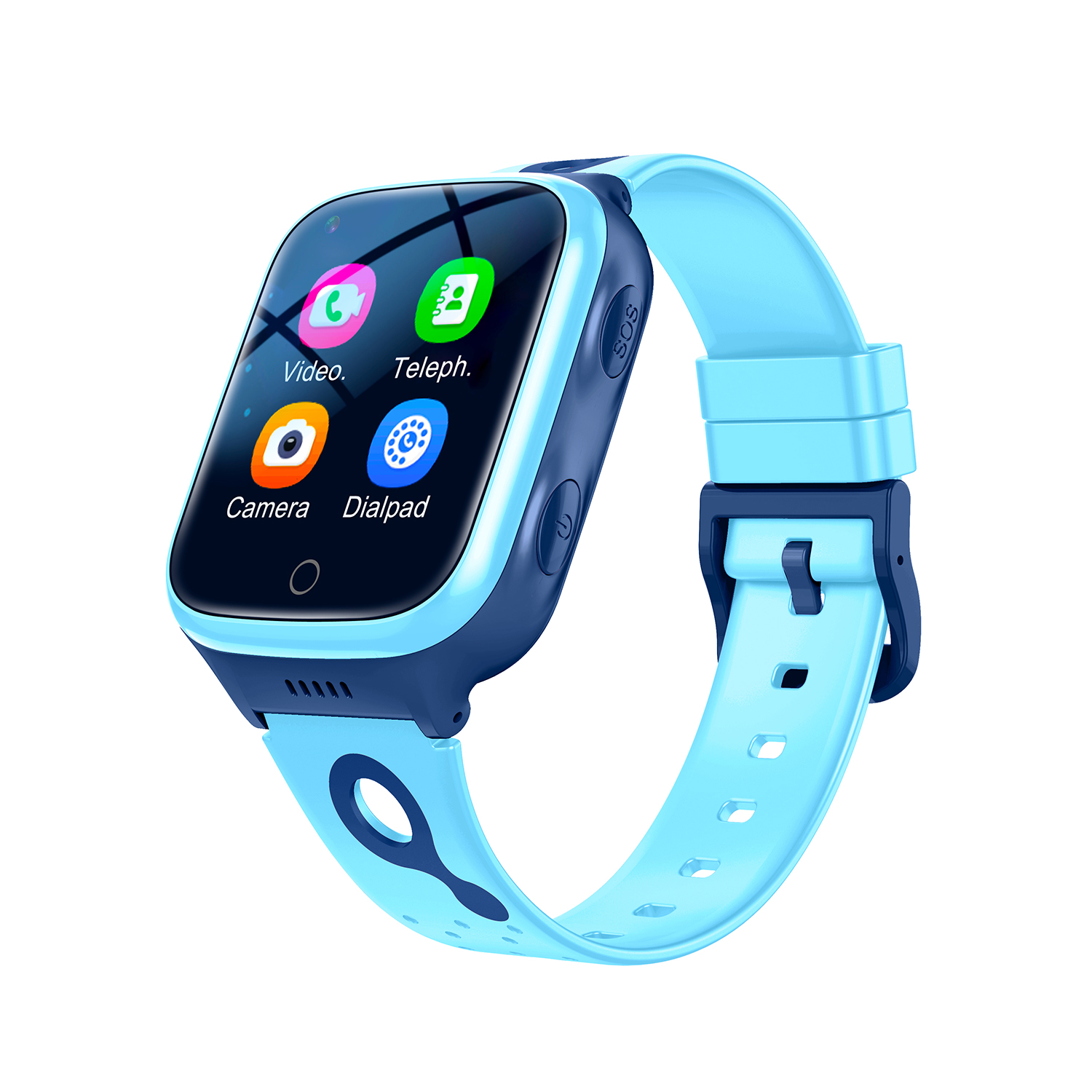 LTE Waterproof Child GPS Tracker Watch with long working hours D35 