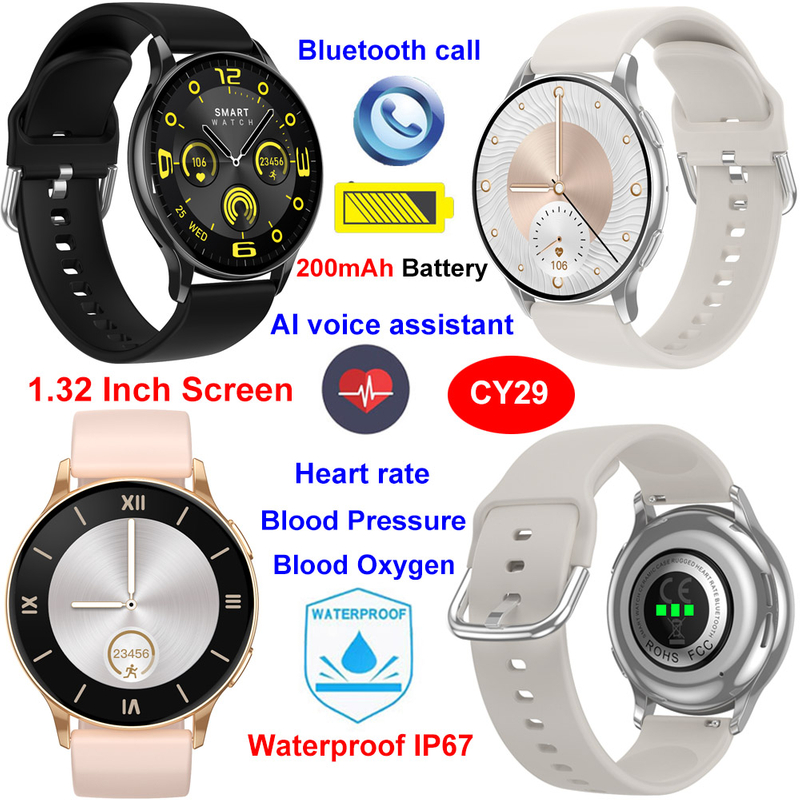 High quanlity IP67 waterproof accurate smart bluetooth watch CY29