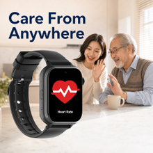 Senior healthcare GPS tracker watch with fall down alerts