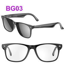 Smart bluetooth glasses with dual battery music playback AI translator BG03