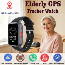  Elderly healthcare smart GPS tracker watch with sleep monitoring