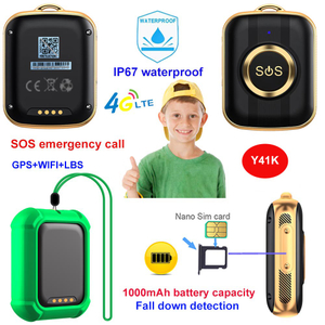 4G Mini students GPS tracker pendant with Geo-fence class mode Y41K