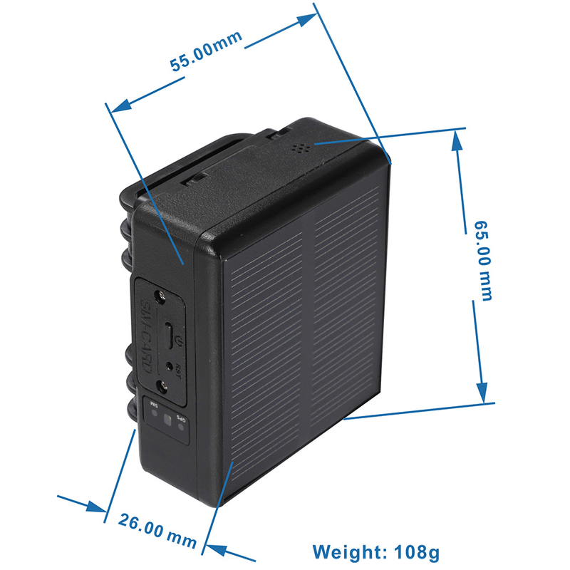 4G Sheep horse GPS Tracker with Cow large collar V24