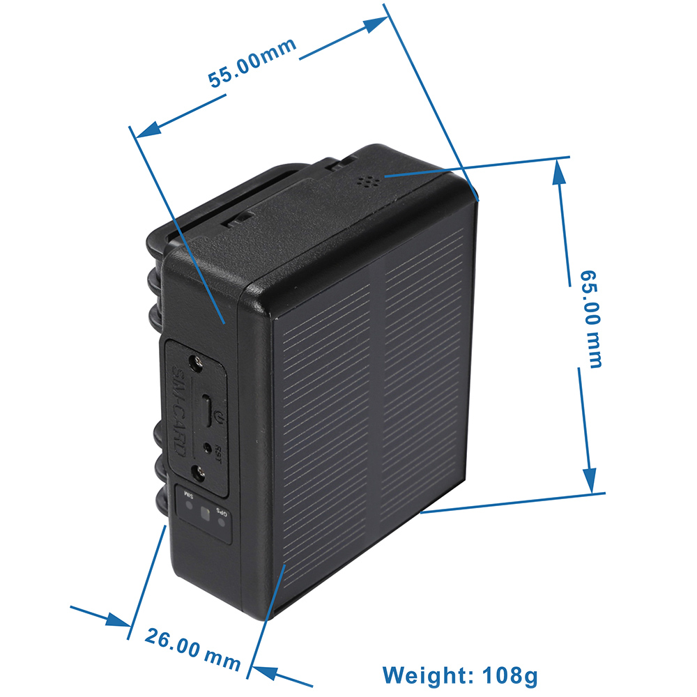 4G Sheep horse GPS Tracker with Cow large collar V24