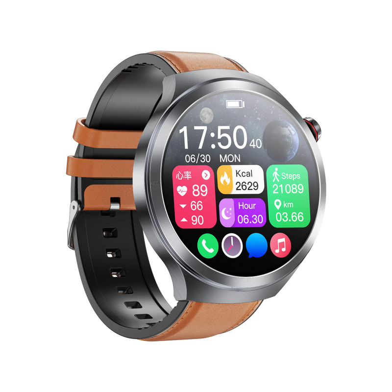IP68 waterproof bluetooth smart watch with body composition assessments ET475