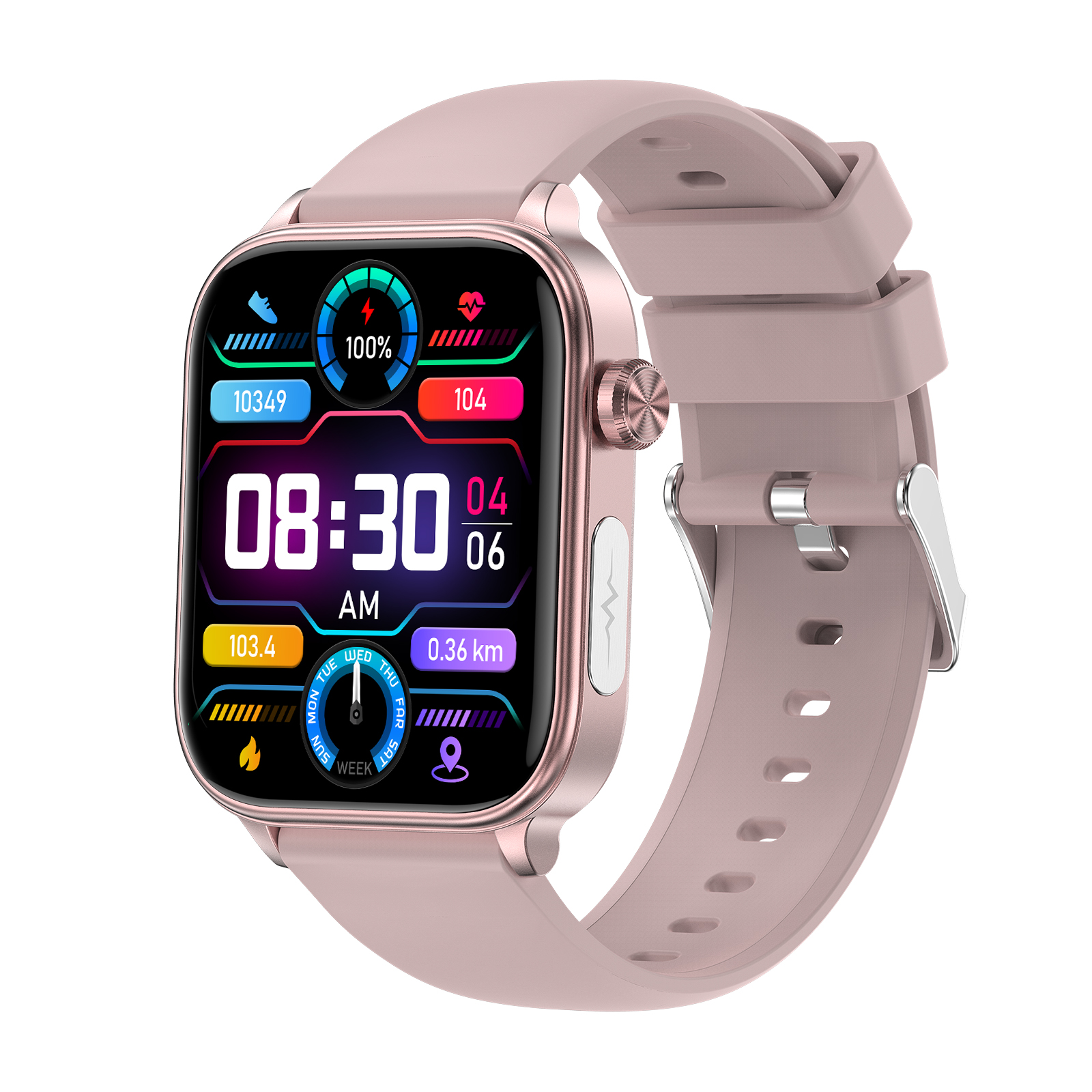 China manufacture IP68 waterproof digital healthcare monitoring smart bluetooth bracelet E570