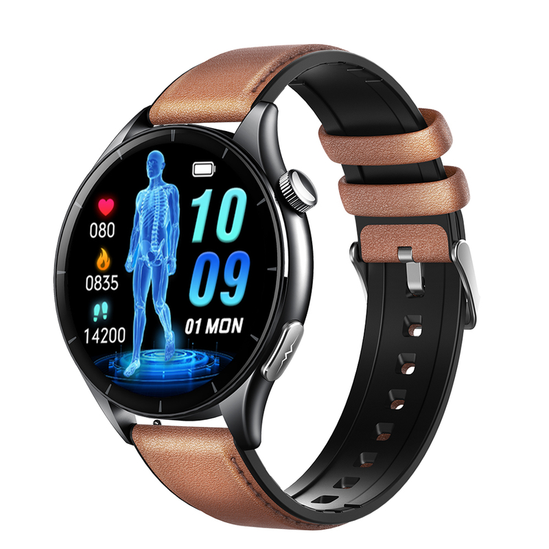 IP68 waterproof digital smart bluetooth watch with health monitoring E458