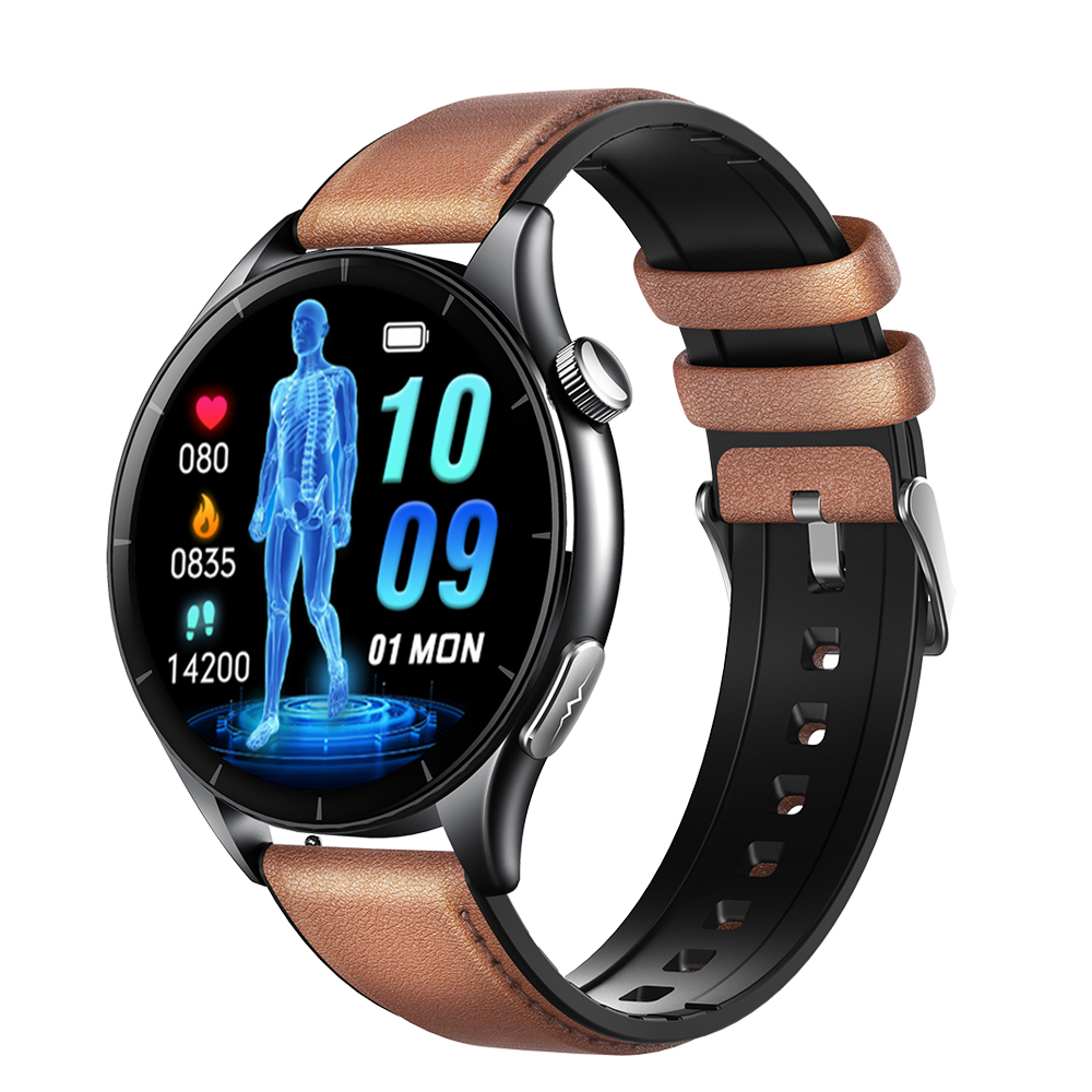 IP68 waterproof digital smart bluetooth watch with health monitoring E458
