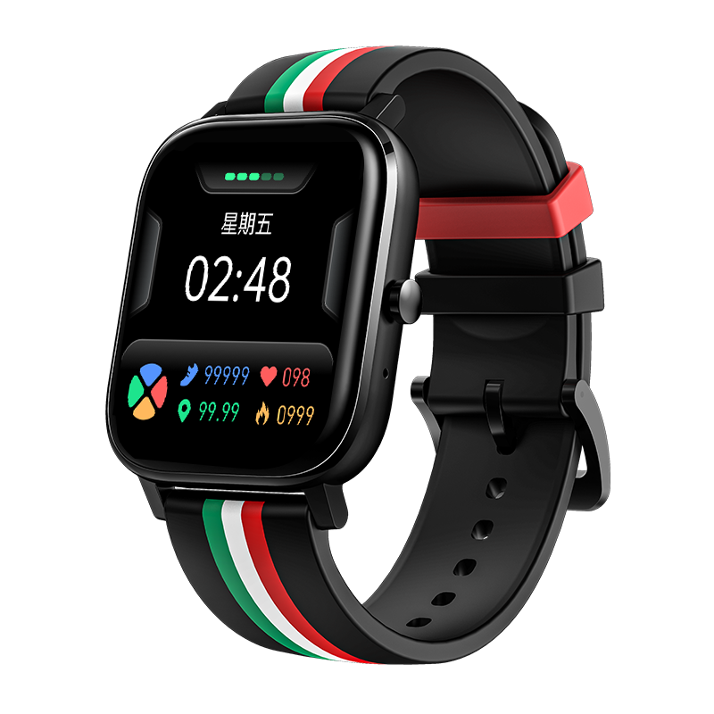 Fashion Bt Music Smart Bluetooth Call Sport Watch with HR BP