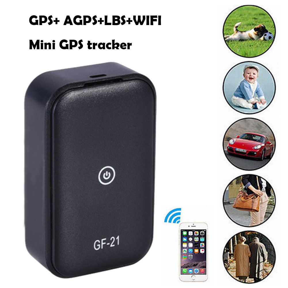 Mini Real Time GPS Tracking Device with Sos Voice Monitor GPS/WiFi/Lbs Locator GF21