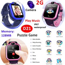 Children Baby Kids Game Smart Watch With 8 Games Camera Music Player D21