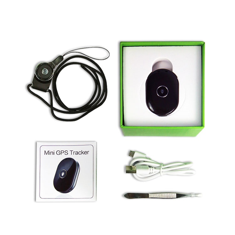 2G Waterproof safety Tiny Pendant GPS Tracking device with SOS Button PM01