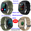 Bluetooth call smart Bracelet with Heart rate Blood pressure K55