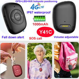 4G Waterproof Fall Down Alert Mini GPS Tracker Y41C