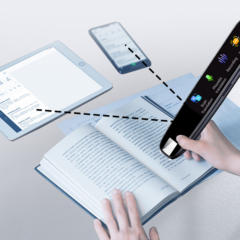 Portable electronic scanning language translation pen with camera voice translation SP15