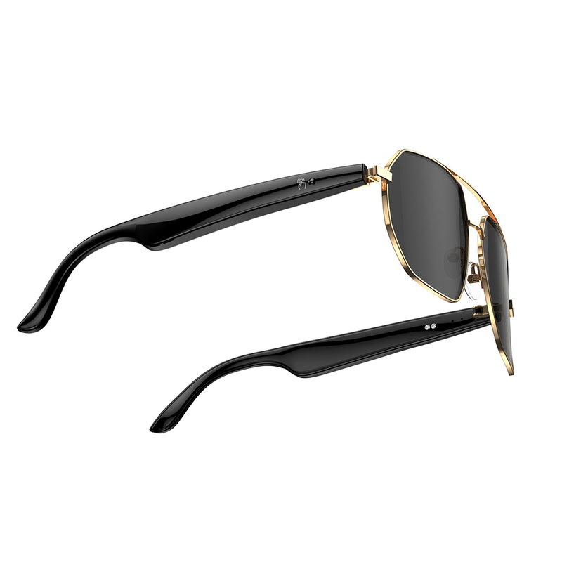 Smart bluetooth glasses with AI voice assistant translator music playback BG02
