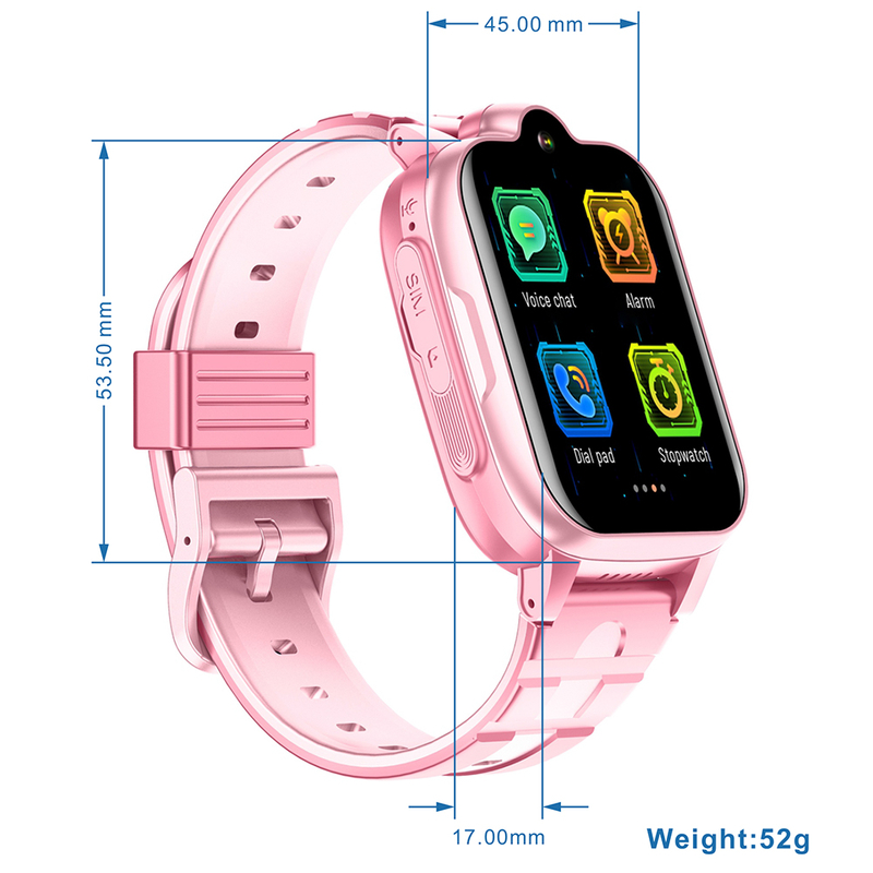 IP67 Waterproof 4G Video Call Lady Smart GPS Tracker Watch D36