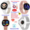  IP68 waterproof healthcare monitoring bluetooth watch E491