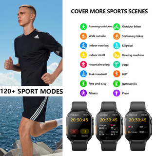 4G LTE smart watch with multiple sport modes blood sugar monitoring