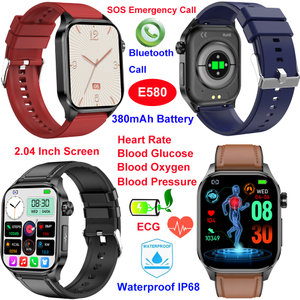IP68 waterproof elderly healthcare smart senior healthcare bluetooth bracelet E580
