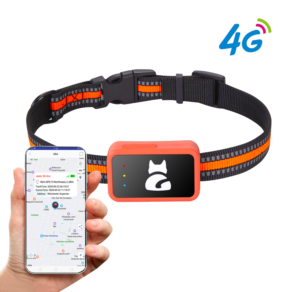 4G IP65 waterproof dog pets realtime tracking GPS with Geo-fence Y35