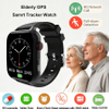 Montre de suivi GPS pour personnes &acirc;g&eacute;es, &eacute;tanche LTE IP67, avec rappel de m&eacute;dicaments 