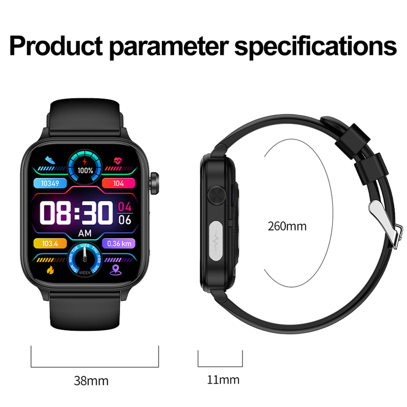 China manufacture IP68 waterproof digital healthcare monitoring smart bluetooth bracelet E570