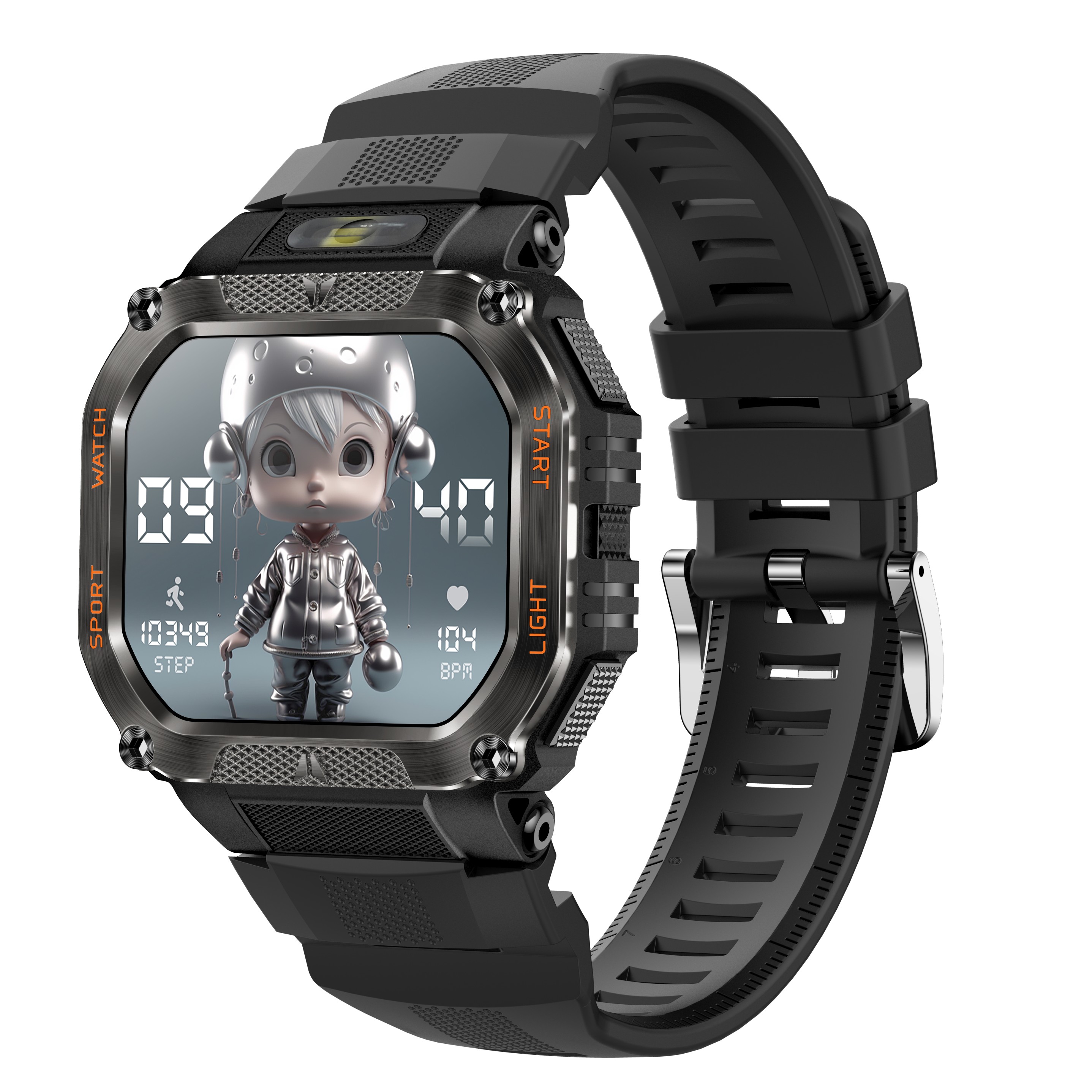The latest China factory outdoors smart watch with exercise monitoring HT34