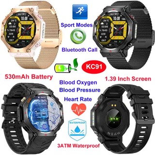 New design China manufacture adult sport outdoors smart bluetooth bracelet KC91